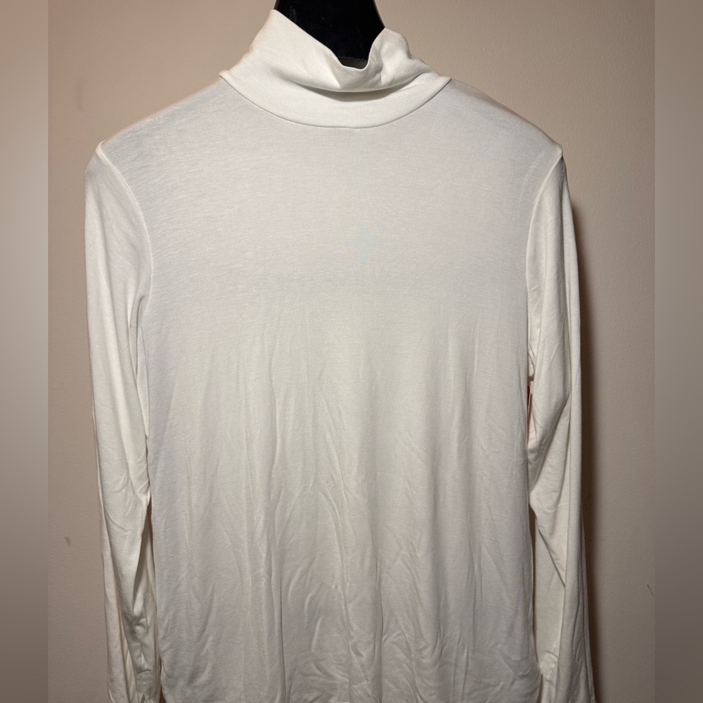 NWT Spanx Better Base Long Sleeve Turtleneck Womens Size 3X 10320R Powder